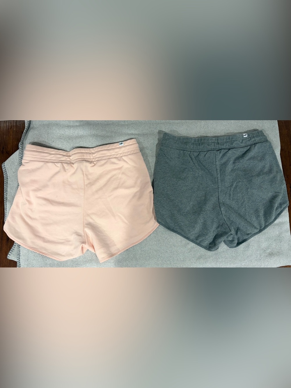 PUMA Pink and Gray Women's Athletic Shorts Duo - Picture 2 of 10